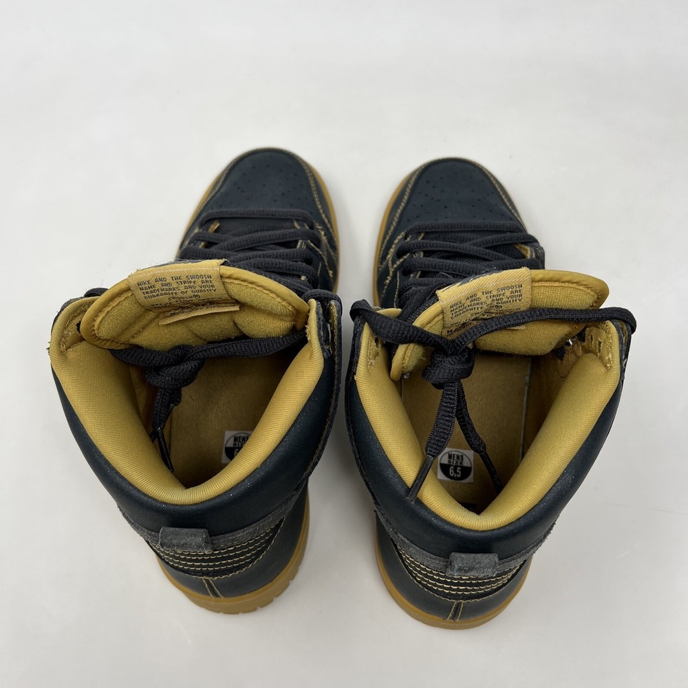 2011 Nike SB Dunk High Pro Sneakers 305050-007‎ Anthracite Men's Size 6.5 - Picture 6 of 12